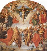 Albrecht Durer The Adoration of the Trinity (mk08) oil painting reproduction